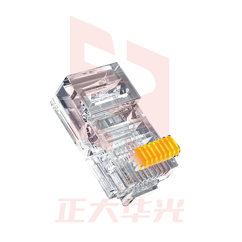 山泽(SAMZHE)超五类非屏蔽水晶头超5类RJ45网络水晶头8P8C电脑宽带网线接头Cat5e水晶头100个/盒 5100SJT (XTGM202307230817142)