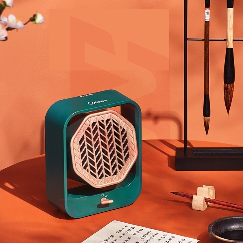 美的 取暖器电暖器 HFX05U（国潮风）