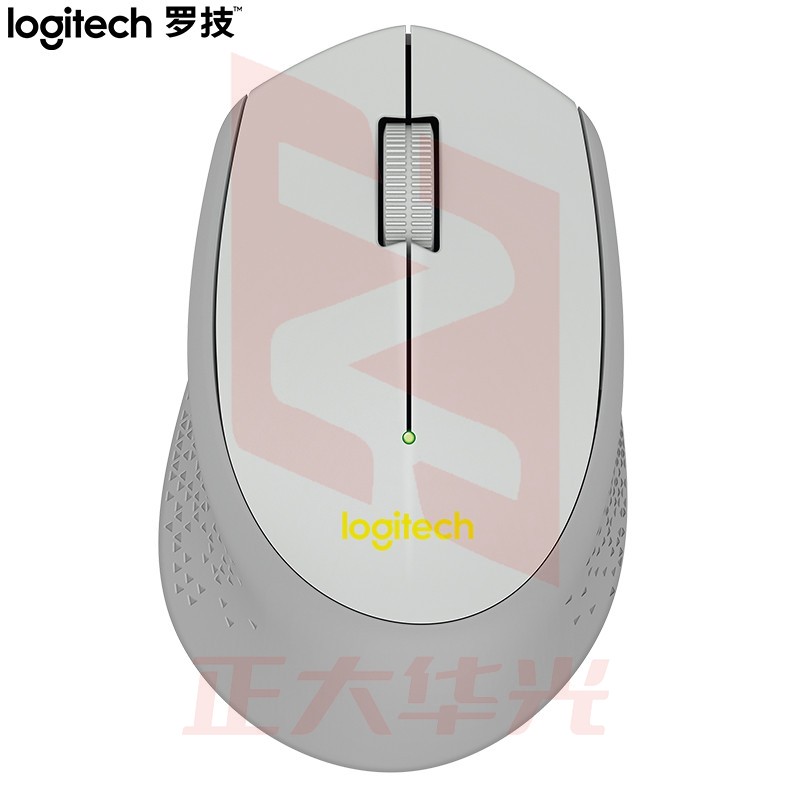 罗技(Logitech)M275(M280) 鼠标  无线鼠标 办公鼠标 右手鼠标 灰色 带无线2.4G接收器  (XTGM202307211318526)
