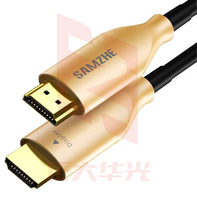 山泽(SAMZHE)光纤 HDMI线2.0版4K60hz发烧工程级数字高清光纤线电脑电视投影仪家庭影院连接线锌合金 HDMI 线15米GHD15 (XTGM202307230816538)