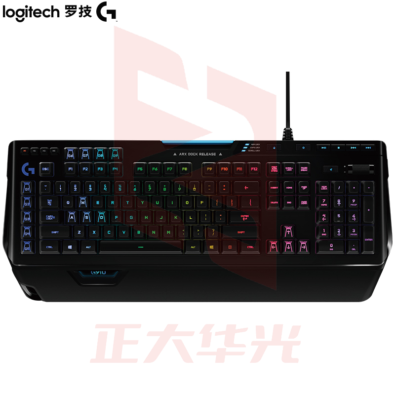 罗技(G)G910机械键盘 有线机械键盘 游戏机械键盘 全尺寸 RGB背光机械键盘 吃鸡键盘 (XTGM202307211318201)