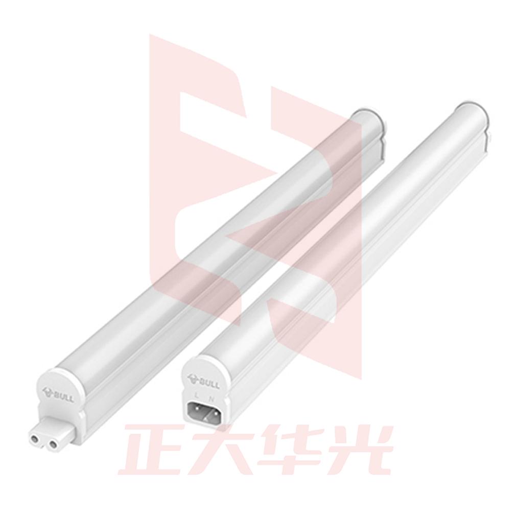 公牛(BULL)LED灯管家用照明客厅卧室宿舍酒店商场超市 T5一体化灯管日光灯长条支架灯14W/3000K/1m  (XTGM2023072013391711)