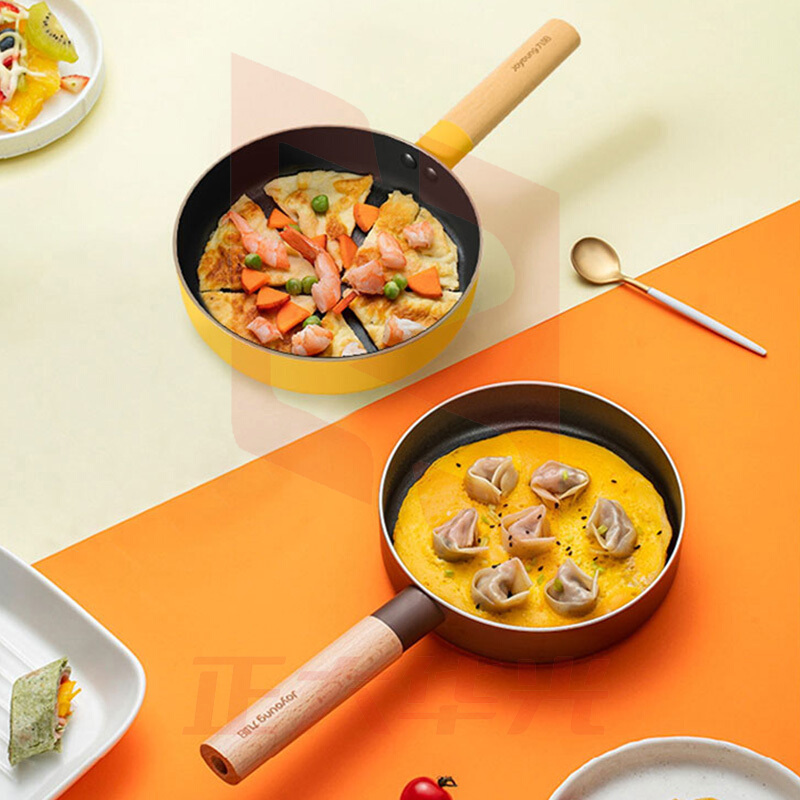 九阳(Joyoung)平底锅 煎锅不粘锅家用煎蛋神器不粘煎锅平底煎蛋锅迷你烙饼锅 JLW1659D-A3 褐色 (XTGM202308111524398)