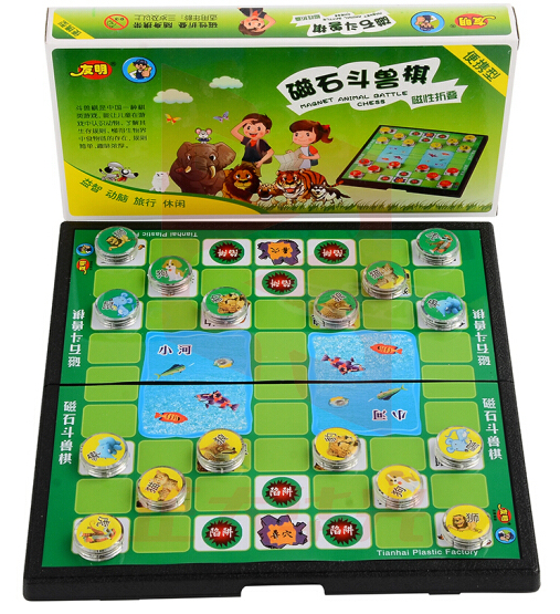 友明磁石斗兽棋游戏棋 奖品(盒装)棋盘尺寸20*20cm (XTGM202308141616359)
