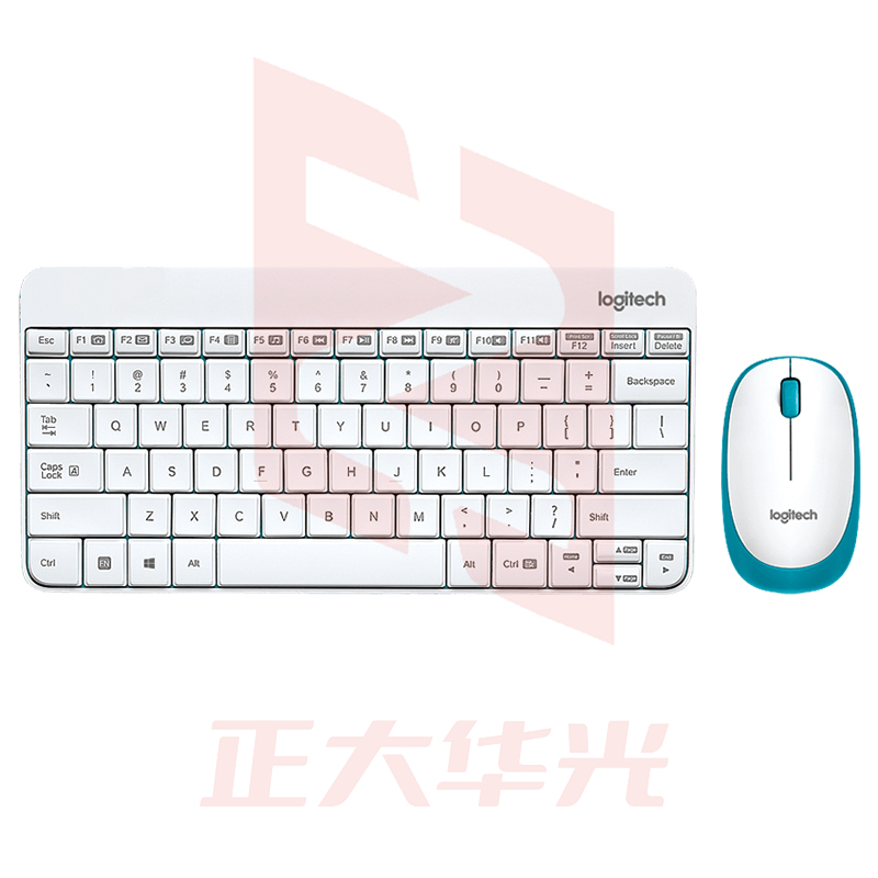 罗技(Logitech)MK245 Nano 键鼠套装 无线键鼠套装 办公键鼠套装 白色 带无线2.4G接收器 (XTGM2023072113144613)