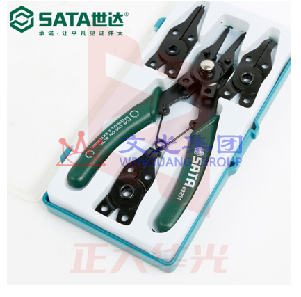世达(SATA)5件套卡簧钳/挡圈钳 货号09251