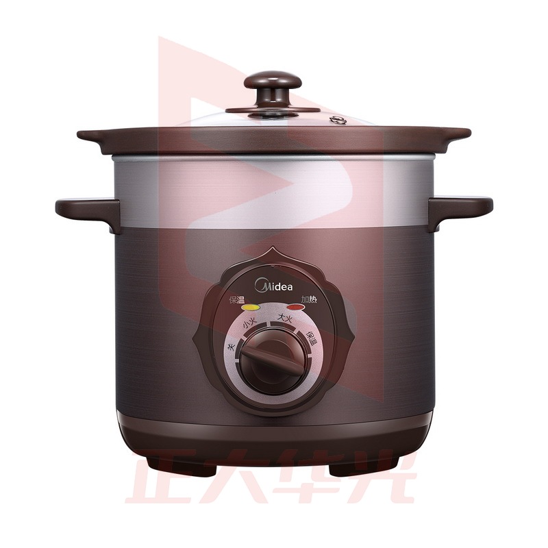 美的电炖锅 家用大容量砂锅电炖盅煮粥煲汤锅 电炖锅 TGH30C(3L机械版）