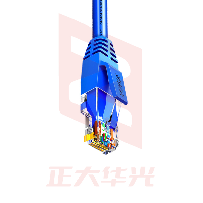 山泽(SAMZHE)TMA-6900六类千兆八芯双绞成品网线蓝色90米 (XTGM2023072308165812)