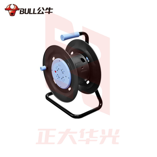 公牛(BULL)线盘插座电缆绕线卷线盘线轴拖线过热保护电缆卷盘插座【804L无线电缆线卷盘*1个】  XTGM2023071913541212