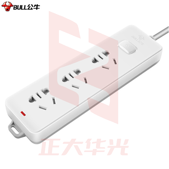 公牛(BULL) GN-212 3位插座 1.8米    XTGM202307191351329