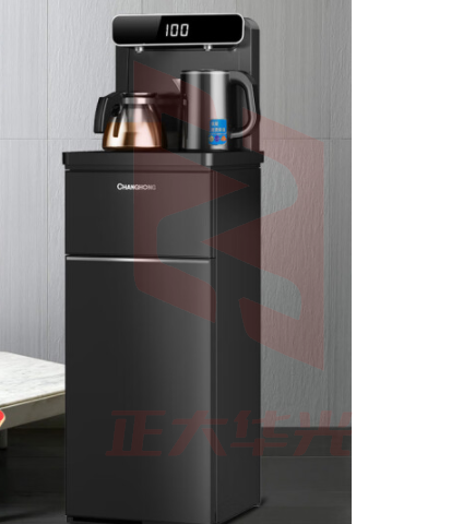 长虹（CHANGHONG）茶吧机家用立式多功能遥控温热双出水饮水机CYS-EC19