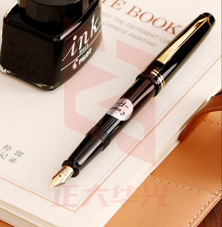 百乐(PILOT)FP-78G+钢笔 黑色F尖 XTGM202309271524441