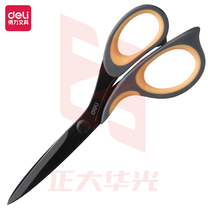 得力6027剪刀(黑)(把)XTGM02200917529700