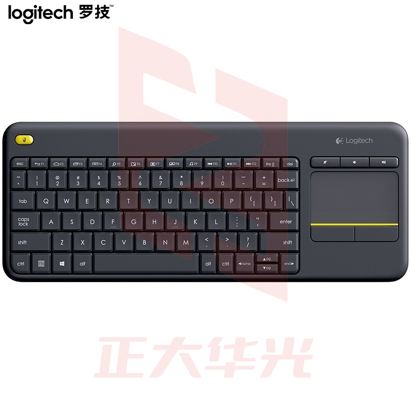 罗技(Logitech)K400 Plus 无线键盘  TJHX07041257206352