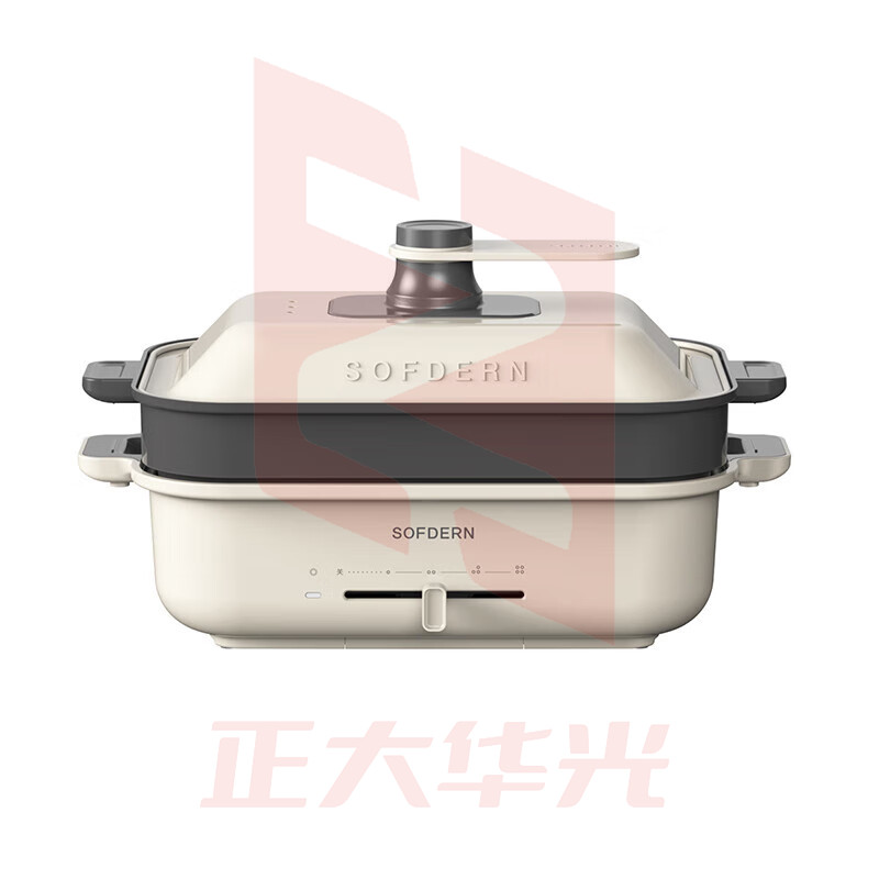 美的（Midea）多功能料理电烤肉网红锅家用电火锅煎炸烤炸炖锅一体电煮锅 MC-DLC302001