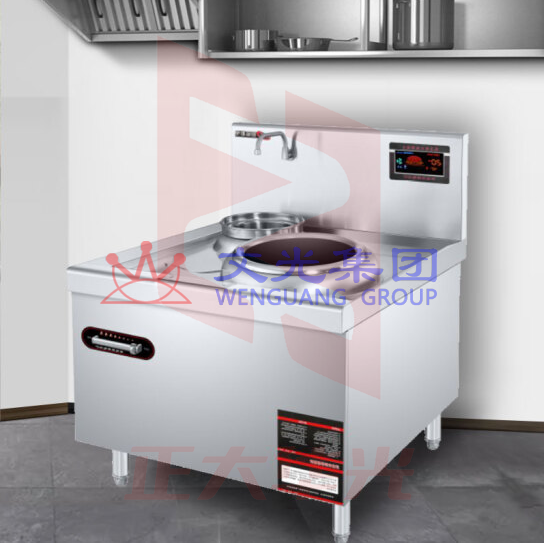 金百川 JBC-DC-20    商用单眼电磁大锅灶380V 20KW  1100*1100*1200   XTGM202312211151062