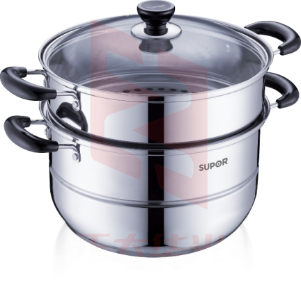 好帮手不锈钢双层复底蒸锅SZ26B5    XTGM202307021324394