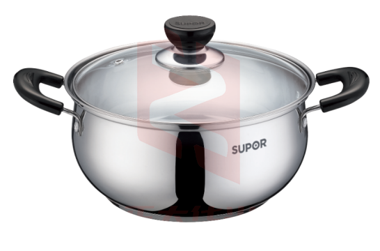 精致不锈钢复底火锅ST20H3    XTGM202307021302482