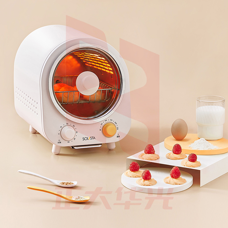 九阳(Joyoung)独奏滚筒烤箱 家用烤串机电烤箱烘焙多功能全自动小型迷你 SD-Y01 白色 (XTGM202308111525039)