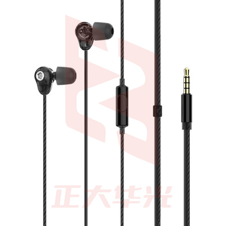 纽曼 (Newmine) XL07有线入耳式手机耳机睡眠音乐耳机睡觉专用侧睡不压耳隔音适用vivo华为小米安卓电脑 黑色 (XTGM202308161322215)