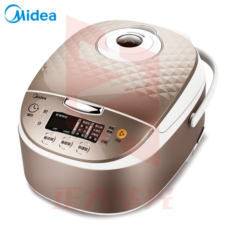 美的（Midea）电饭煲 匠铜圆灶釜 匀火速热盘 24小时预约MB-RS40TQ