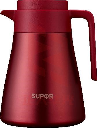 苏泊尔不锈钢真空保温壶1.2L浆果红/KC12HS50   XTGM202307021324371