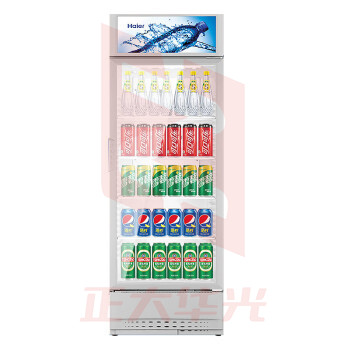 海尔SC-328DS 冷柜风冷无霜单门一级能效饮料冷藏冰箱