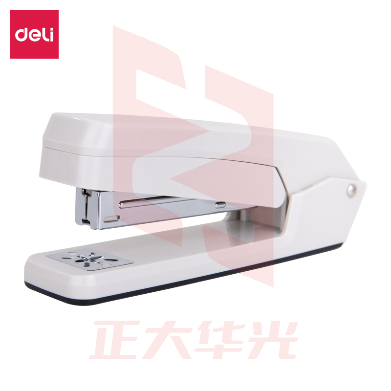 得力0434旋转订书机(黑蓝白，颜色备注)XTGM02191524076197