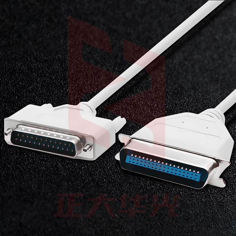 山泽 SAMZHE 并口打印数据线 HK-996 DB25针转CN36针 1.5米 (XTGM202307230825028)