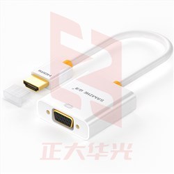山泽(SAMZHE) ZH-11 HDMI转VGA转换器 HDMI转VGA(带音频) (XTGM202307230814431)