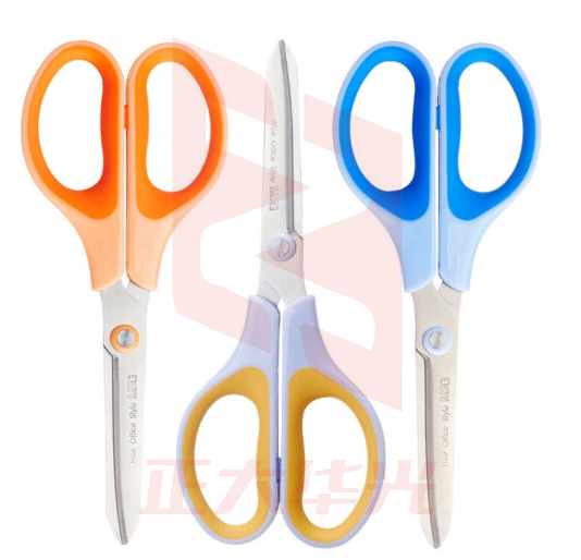 晨光(M&G)3D防粘剪刀 学生办公剪刀ASS91415 蓝黄橘颜色随机 一包12个装  XTGM01280922191793
