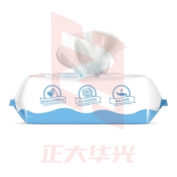 心相印婴儿湿巾 小鲸鱼儿童带盖湿巾80抽  新老包装随机发货 (XTGM2023081013052311)