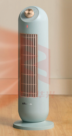 小熊（Bear）取暖器/电暖气/电暖器 家用立式暖风机 大面积取暖电器 小型桌面电暖风 DNQ-C20B1（绿色）取暖器