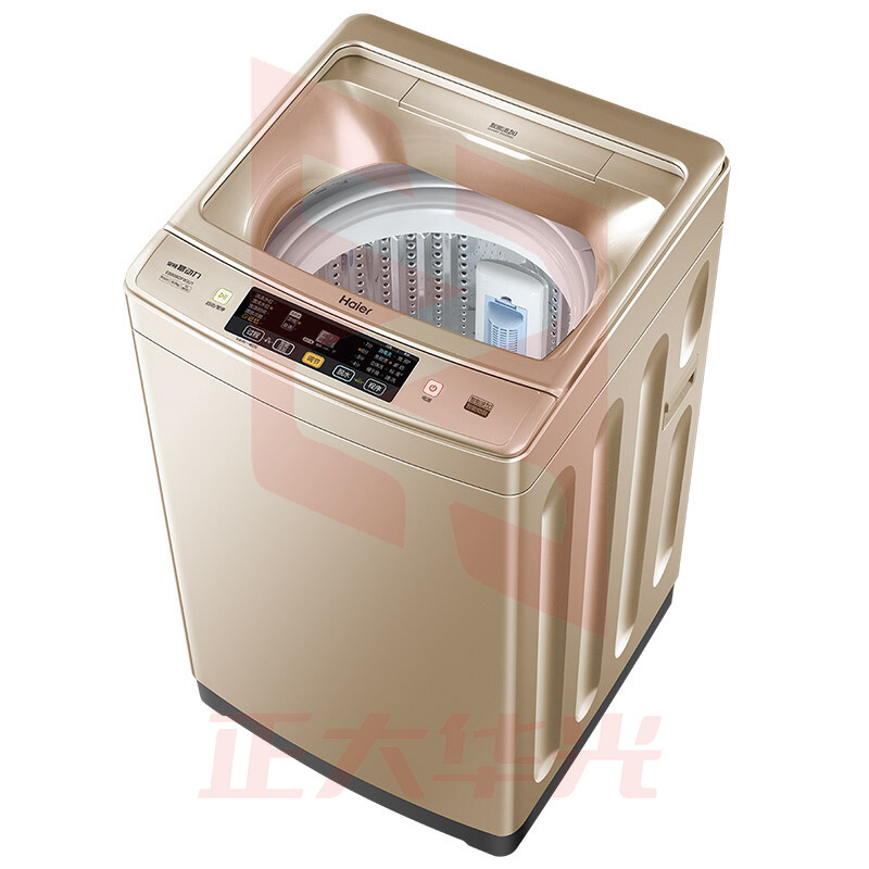 海尔(Haier)8公斤直驱变频全自动波轮洗衣机 双智能系统 特色幂动力 EB80BDF9GU1(XTGM2023082311195214)