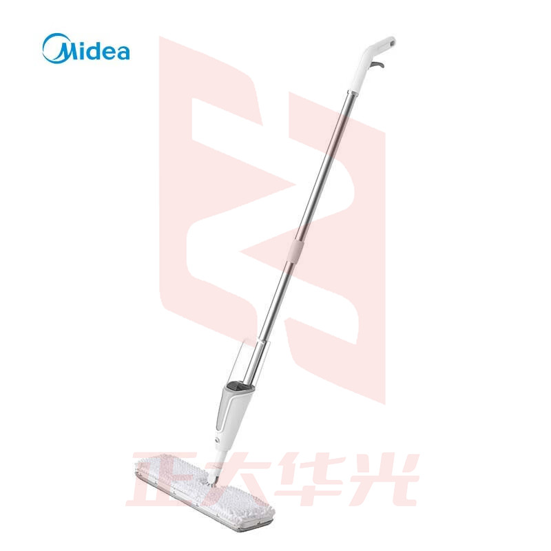 美的（Midea）家用 FC2喷水拖把 干湿两用 360°双面可擦 450mL水箱 清洁保养地板