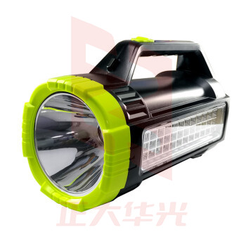 康铭 充电强光手电筒探照灯手提灯充电野营灯露营灯钓鱼灯强光巡逻灯远射充电应急灯 2686A【多功能】8000mAh  (XTGM202308151255512)