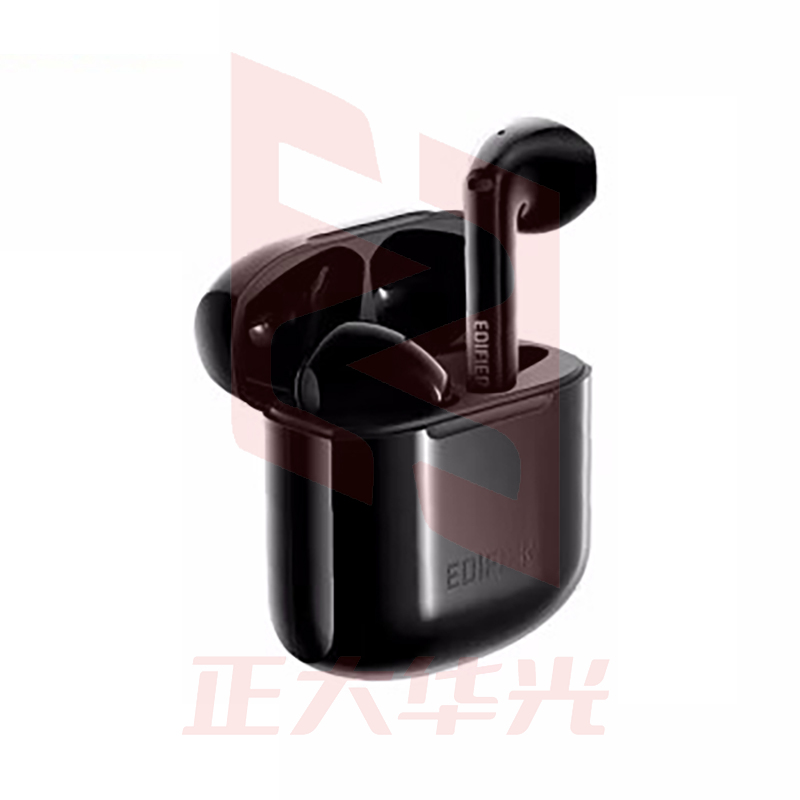漫步者(EDIFIER)LolliPods 2022版 真无线蓝牙耳机 半入耳  蓝牙5.3 音乐耳机  通用苹果华为小米手机 黑色 (XTGM202308151253335)