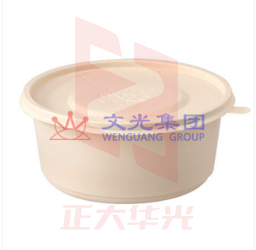 赛卓 H03 可降解餐盒一次性碗圆形打包盒外卖盒 500ml 600个/箱 XTGM01100919183188