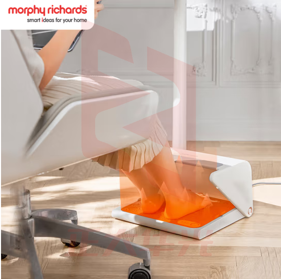 摩飞电器(Morphyrichards)暖脚器 家用取暖器暖脚神器 办公室暖脚宝暖腿电热垫加热脚垫桌下取暖器MR2025