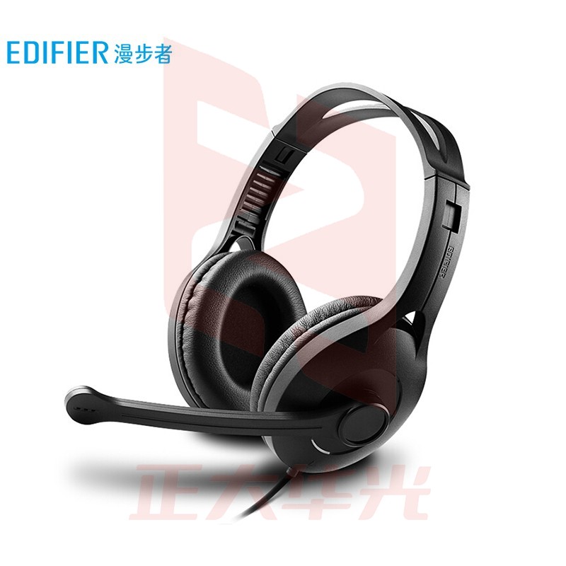 漫步者 (EDIFIER) USB K800 电脑耳麦 头戴式电脑耳机 黑色 XTGM202303280915010
