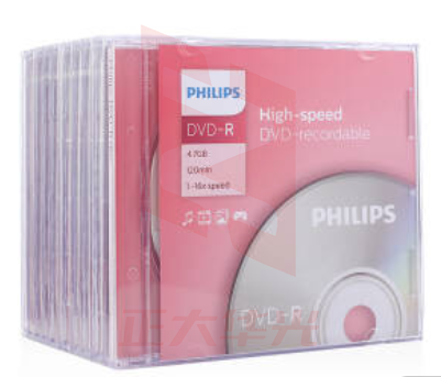飞利浦DVD-RW 光盘空白DVD刻录盘 单片装  10片/组.XTGM202305181009110