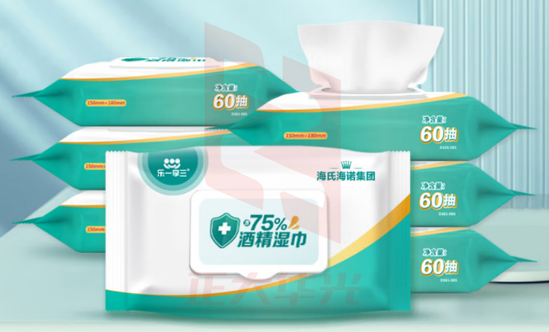 海氏海诺 酒精湿巾 60片/包