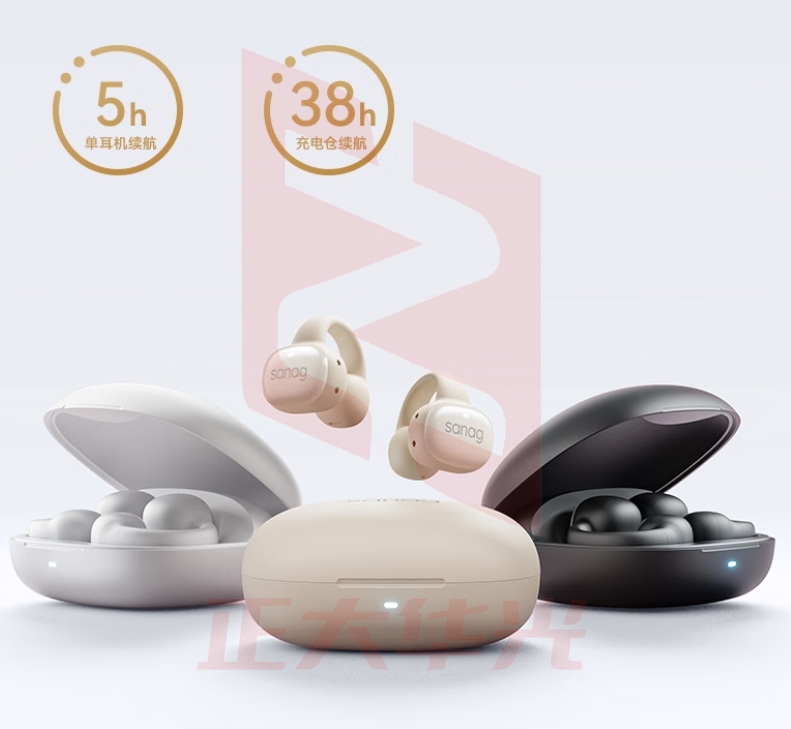 SANAG塞那S5S蓝牙耳机耳夹式 ZIEM06061059021485