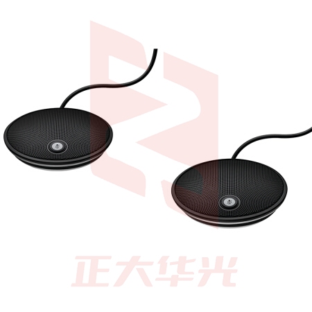 罗技(Logitech)会议系统外接麦克风 STMP100 适用于罗技CC3500e视频会议系统(2只) NHFZ02271042008262