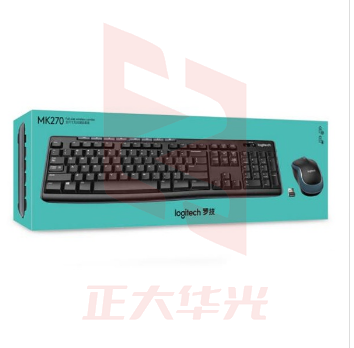 罗技(Logitech)MK270 无线光电键鼠套装  XTGM01080940431551