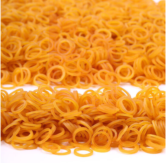 巨联  黄色橡皮筋小号胶圈500g/包   XTGM021412055625