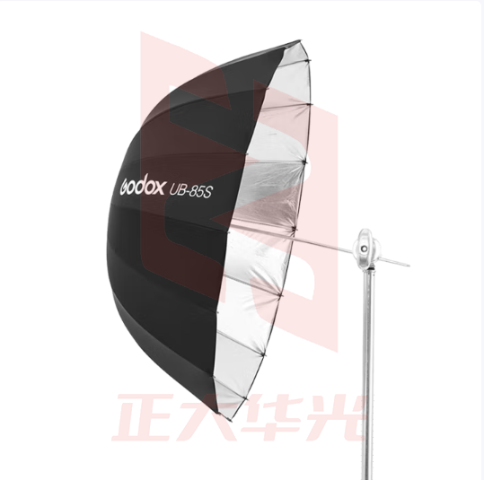 神牛(Godox) 抛物线反光伞大号摄影伞影棚拍照补光户外便携透明黑银白柔光伞柔光罩 黑白抛物线反光伞 105厘米 BBIQ11211631541384