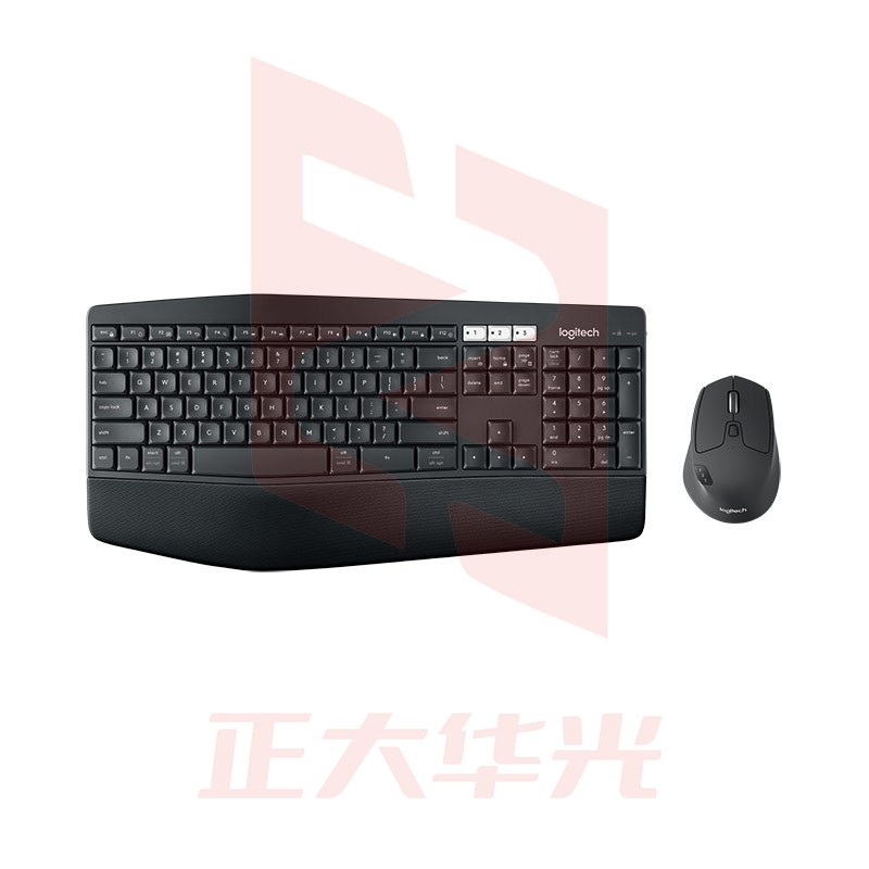 罗技(Logitech)MK850 键鼠套装 无线蓝牙键鼠套装 办公键鼠套装 全尺寸 黑色 带无线2.4G接收器 (XTGM202307211318412)